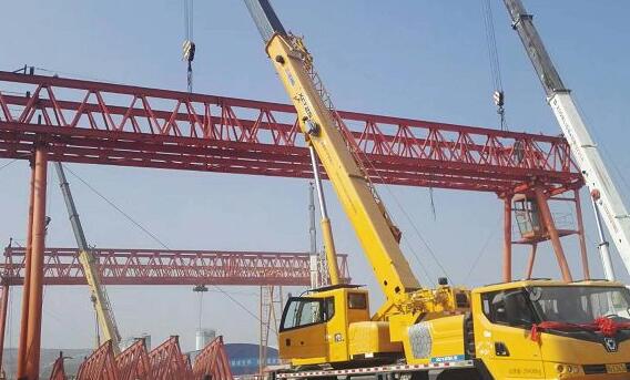 河北涿州中国中冶MG100/10吨-36米跨龙门吊-15米提升已到场